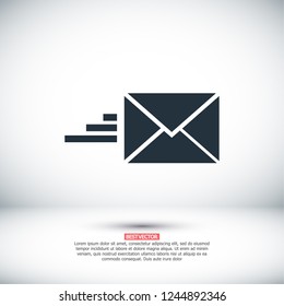 Envelope Mail. icon. Vector Eps 10