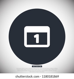 Envelope Mail icon, vector illustration. Flat design style