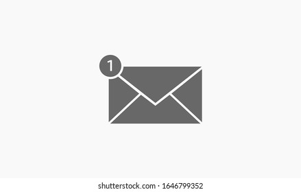 Envelope Mail icon, vector illustration. Web design icon