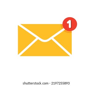 Envelope Mail icon. vector illustration 