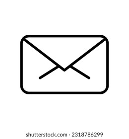Umschlag- und E-Mail-Symbol in Vektorgrafik