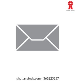 Envelope Mail icon, vector illustration. Flat design style