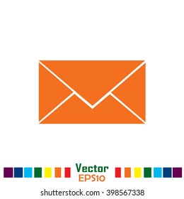 Envelope Mail icon, vector illustration.