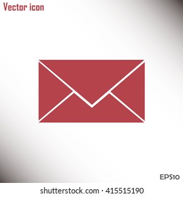 Envelope Mail icon, vector illustration.