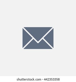 Envelope Mail icon, vector illustration. Flat design style