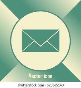 Envelope Mail icon, vector illustration.