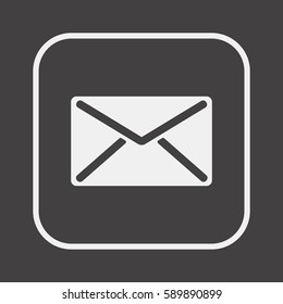 Envelope  Mail  icon,vector. Flat design.