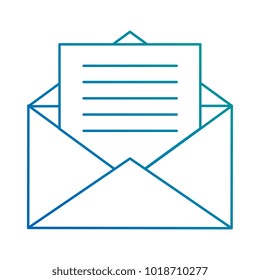 envelope mail isolated icon