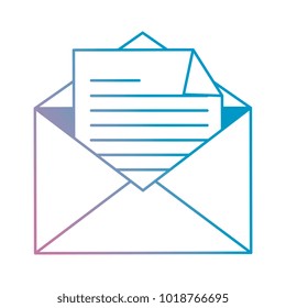 envelope mail isolated icon