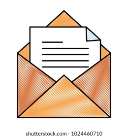 envelope mail isolated icon