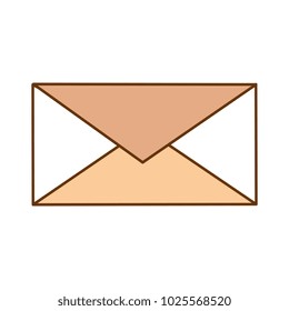 envelope mail isolated icon