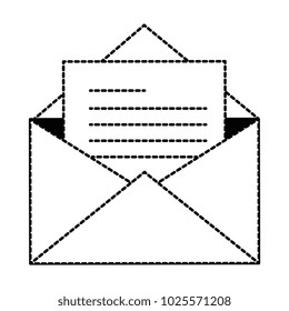 envelope mail isolated icon