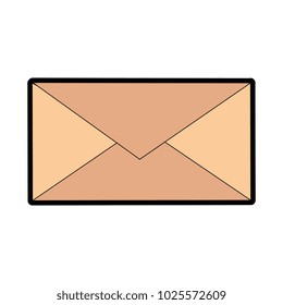 envelope mail isolated icon