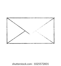 envelope mail isolated icon
