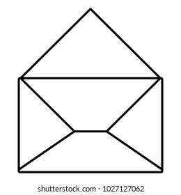 envelope mail isolated icon
