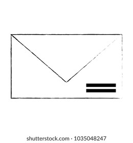 envelope mail isolated icon