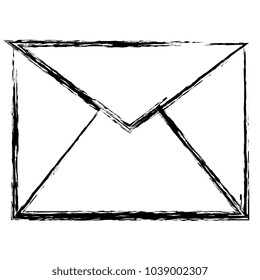 envelope mail isolated icon