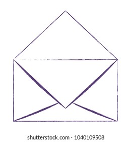 envelope mail isolated icon