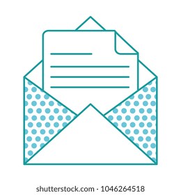 envelope mail isolated icon