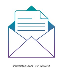 envelope mail isolated icon