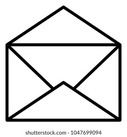 envelope mail isolated icon
