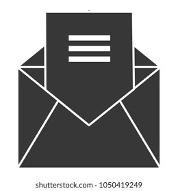 envelope mail isolated icon