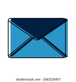 envelope mail isolated icon