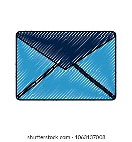 envelope mail isolated icon