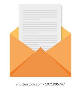 envelope mail isolated icon