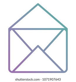 envelope mail isolated icon