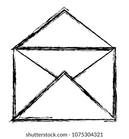 envelope mail isolated icon