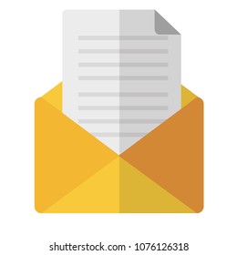 envelope mail isolated icon