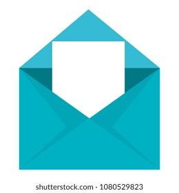 envelope mail isolated icon