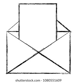 envelope mail isolated icon