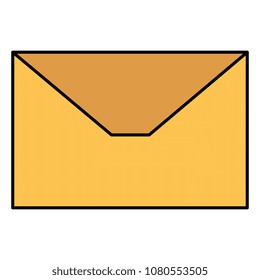 envelope mail isolated icon