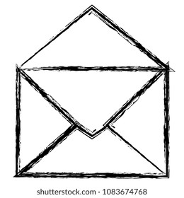 envelope mail isolated icon
