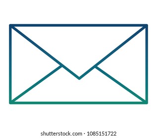 envelope mail isolated icon