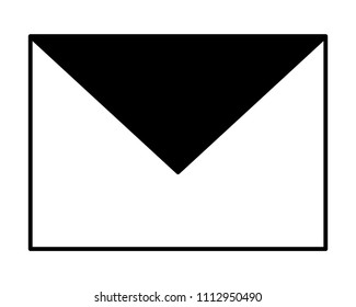 envelope mail isolated icon