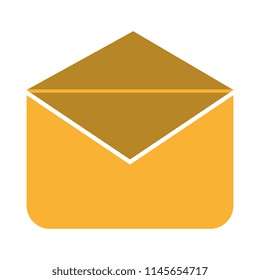 envelope mail isolated icon