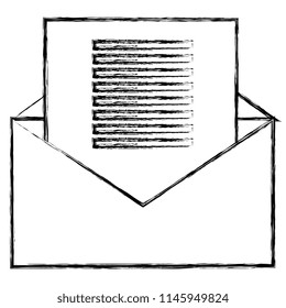 envelope mail isolated icon