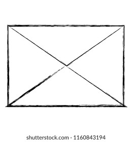 envelope mail isolated icon