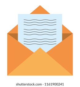 envelope mail isolated icon
