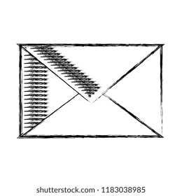 envelope mail isolated icon