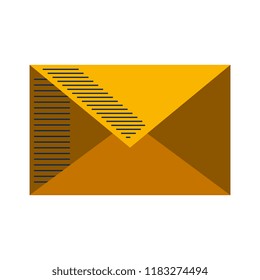 envelope mail isolated icon