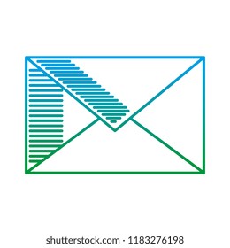 envelope mail isolated icon