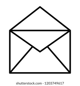 envelope mail isolated icon