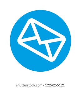 envelope mail isolated icon