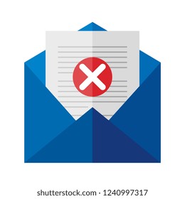 envelope mail isolated icon