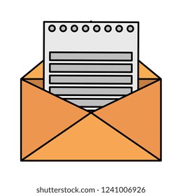 envelope mail isolated icon