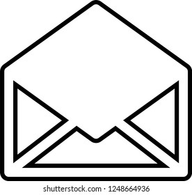 envelope mail isolated icon